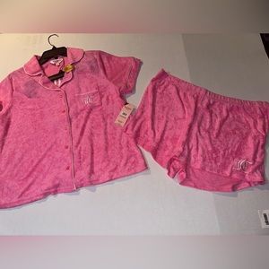 Running juicy couture pajama short set size large
